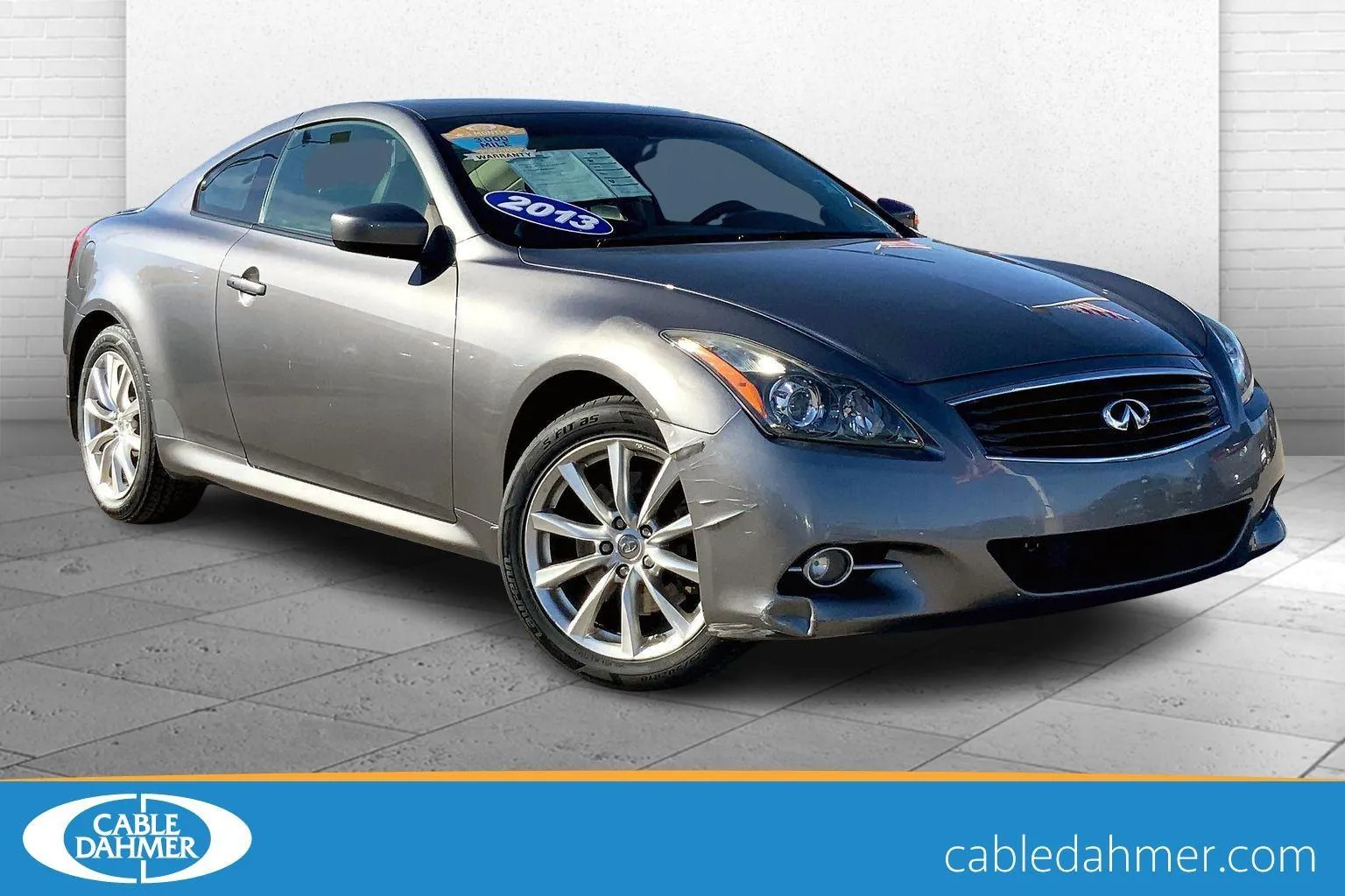 Used 2013 INFINITI G Coupe 37x with VIN JN1CV6EL8DM950208 for sale in Kansas City