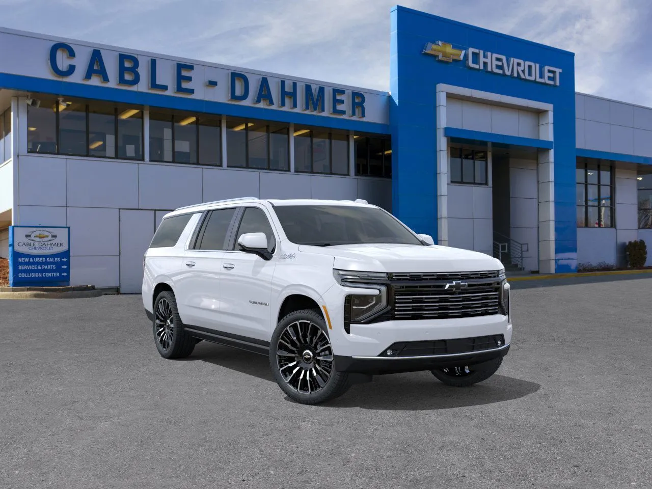 White 2026 Chevrolet Suburban High Country for sale in Kansas City, MO