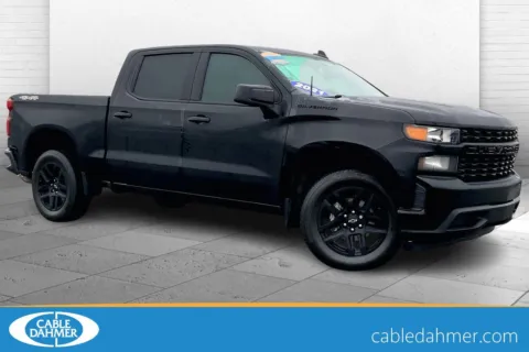 Black 2021 Chevrolet Silverado 1500 Custom for sale in Kansas City, MO