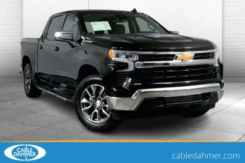 Black 2024 Chevrolet Silverado 1500 LT (2FL) for sale in Kansas City, MO