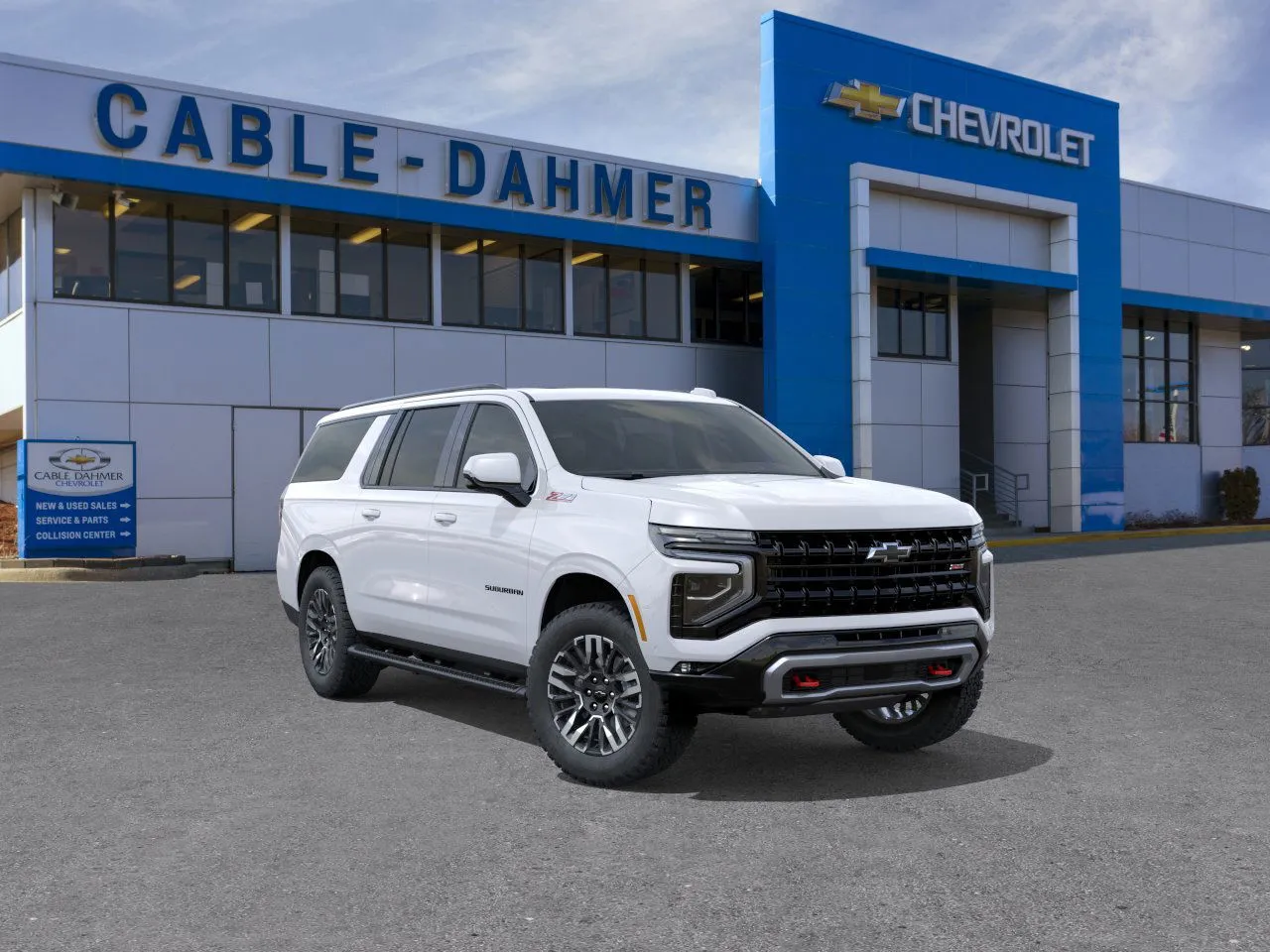 White 2026 Chevrolet Suburban Z71 for sale in Kansas City, MO