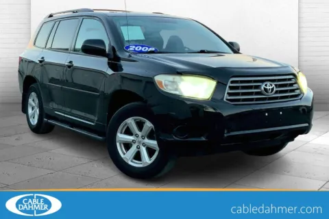 Black 2008 Toyota Highlander for sale in Kansas City, MO