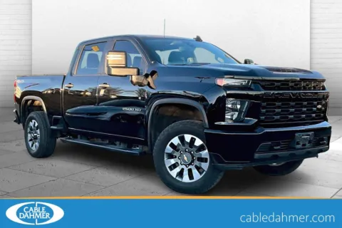 Black 2022 Chevrolet Silverado 2500 HD Custom for sale in Kansas City, MO