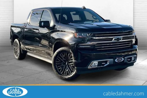 Black 2019 Chevrolet Silverado 1500 High Country for sale in Kansas City, MO