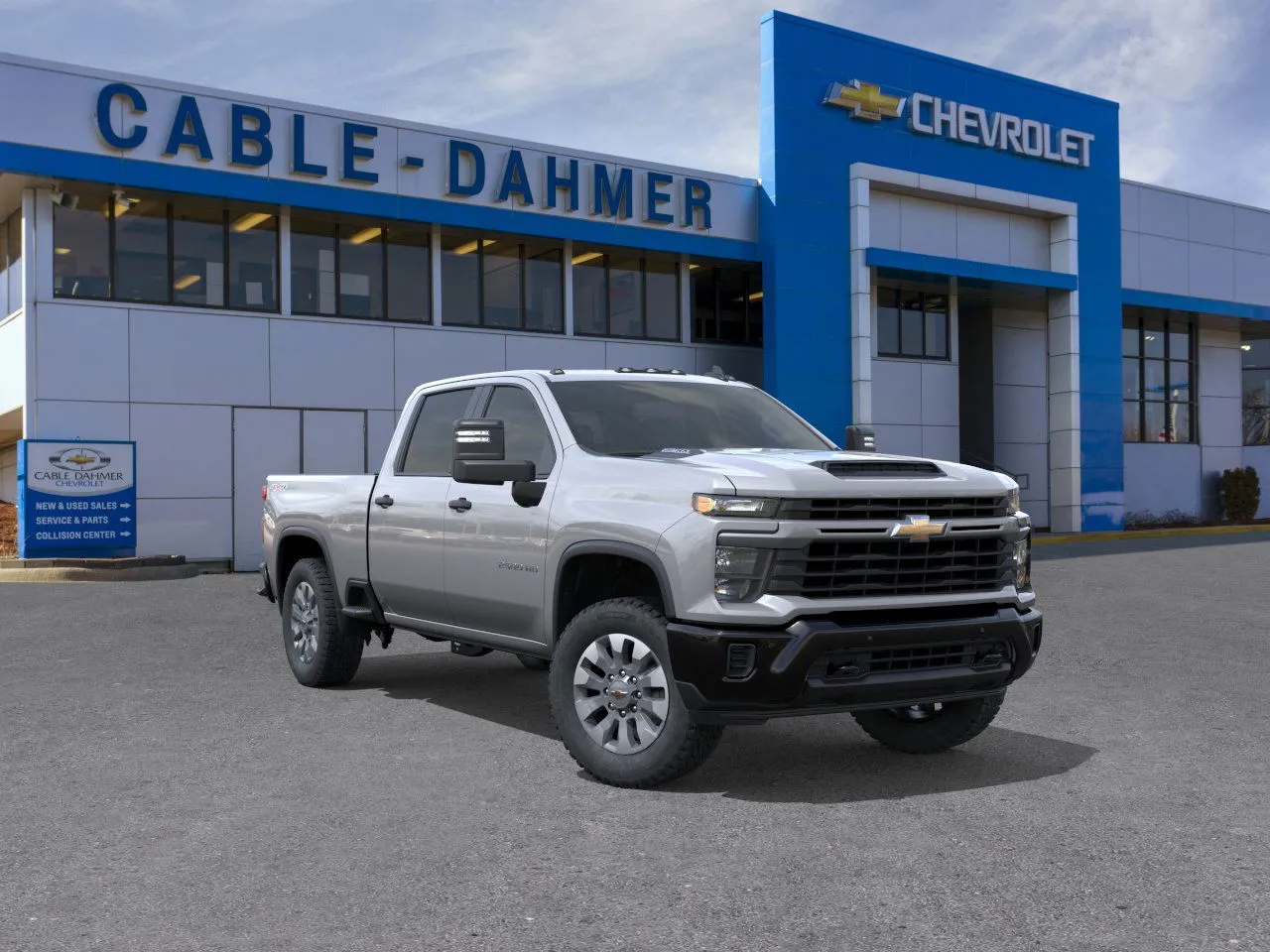 Gray 2026 Chevrolet Silverado 2500 HD Custom for sale in Kansas City, MO