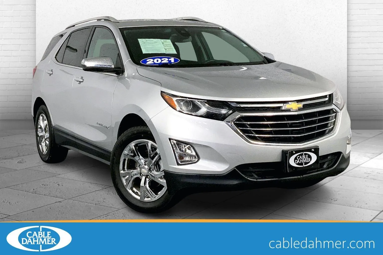 Silver 2021 Chevrolet Equinox Premier for sale in Kansas City, MO