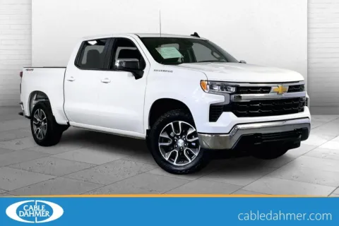 White 2023 Chevrolet Silverado 1500 LT (2FL) for sale in Kansas City, MO