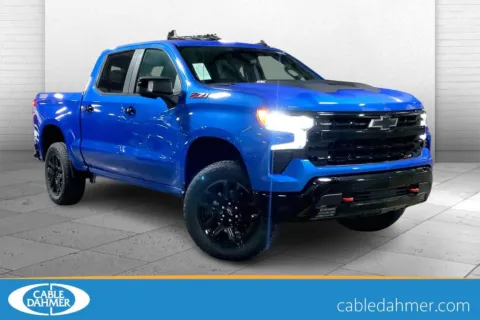 Blue 2025 Chevrolet Silverado 1500 LT Trail Boss for sale in Kansas City, MO