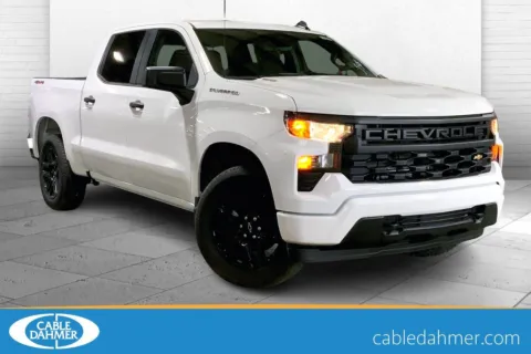 White 2025 Chevrolet Silverado 1500 Custom for sale in Kansas City, MO