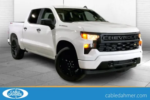 White 2025 Chevrolet Silverado 1500 Custom for sale in Kansas City, MO