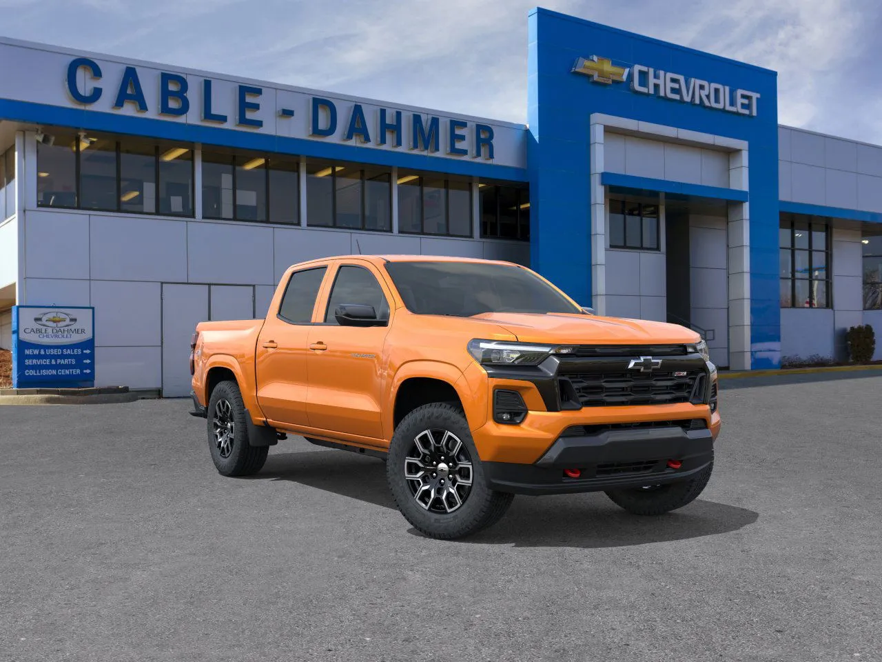 Orange 2025 Chevrolet Colorado Z71 for sale in Kansas City, MO