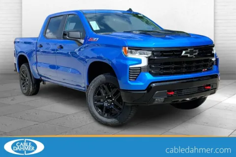 Blue 2025 Chevrolet Silverado 1500 LT Trail Boss for sale in Kansas City, MO