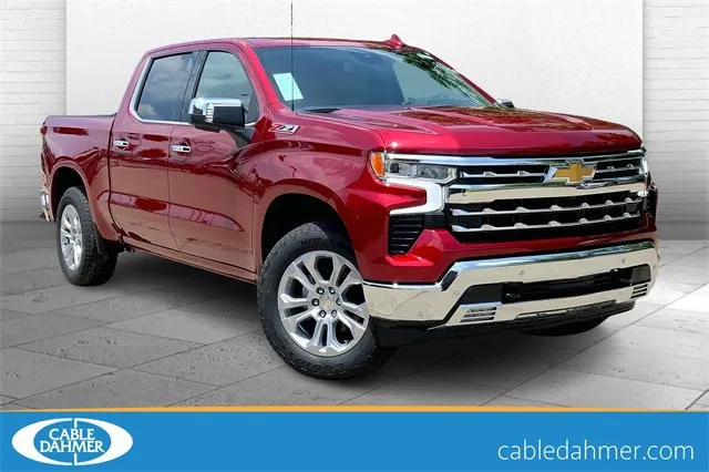 Red 2025 Chevrolet Silverado 1500 LTZ for sale in Kansas City, MO