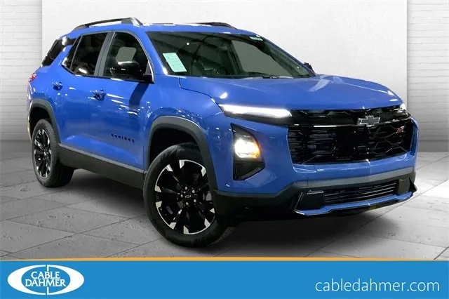 Blue 2026 Chevrolet Equinox RS for sale in Kansas City, MO