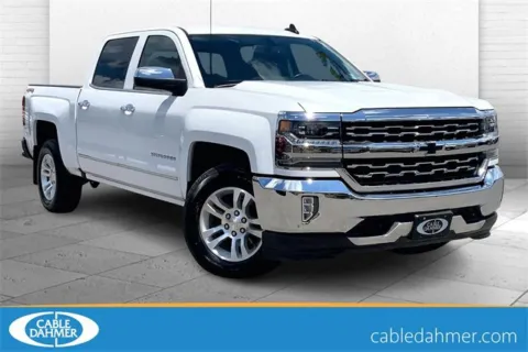 White 2018 Chevrolet Silverado 1500 LTZ for sale in Kansas City, MO