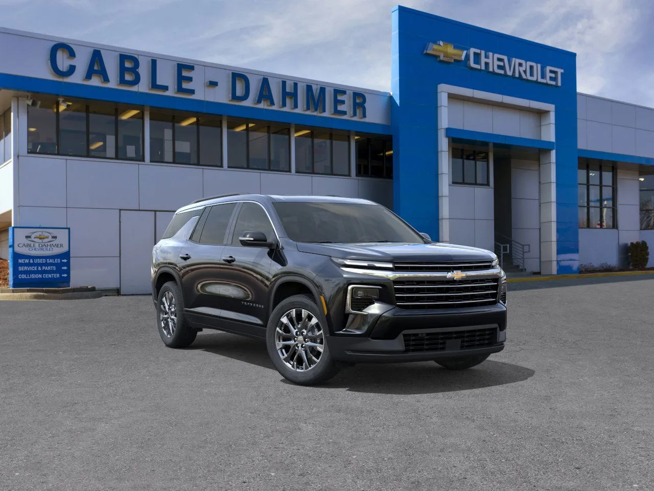 Black 2025 Chevrolet Traverse LT for sale in Kansas City, MO