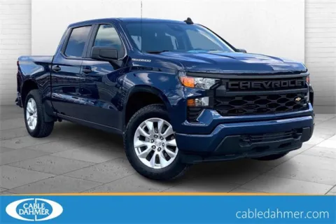 Blue 2023 Chevrolet Silverado 1500 Custom for sale in Kansas City, MO