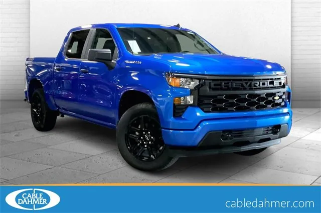 Blue 2025 Chevrolet Silverado 1500 Custom for sale in Kansas City, MO
