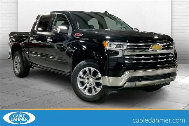 Black 2025 Chevrolet Silverado 1500 LTZ for sale in Kansas City, MO