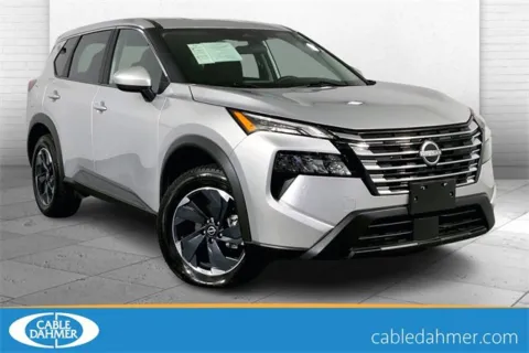 Silver 2024 Nissan Rogue SV for sale in Kansas City, MO