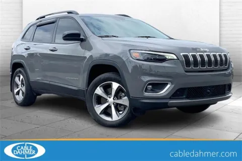 Gray 2022 Jeep Cherokee Limited for sale in Kansas City, MO
