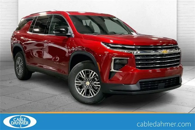 Red 2026 Chevrolet Traverse LT for sale in Kansas City, MO