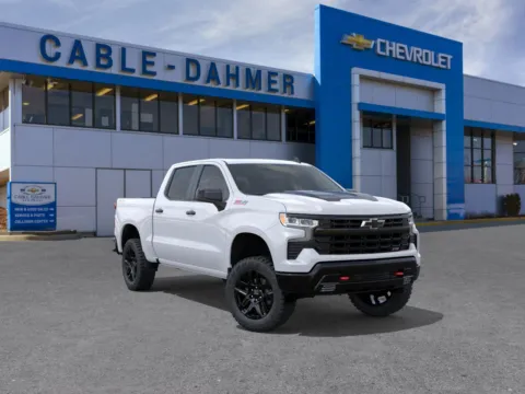 White 2025 Chevrolet Silverado 1500 LT Trail Boss for sale in Kansas City, MO