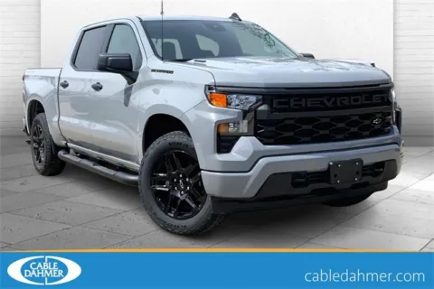 Gray 2025 Chevrolet Silverado 1500 Custom for sale in Kansas City, MO