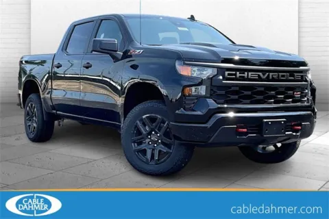 Black 2025 Chevrolet Silverado 1500 Custom Trail Boss for sale in Kansas City, MO
