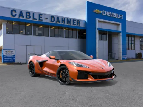 Orange 2025 Chevrolet Corvette Z06 3LZ for sale in Kansas City, MO