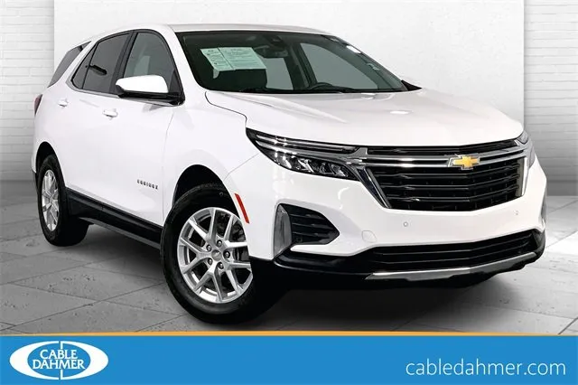 White 2022 Chevrolet Equinox LT for sale in Kansas City, MO