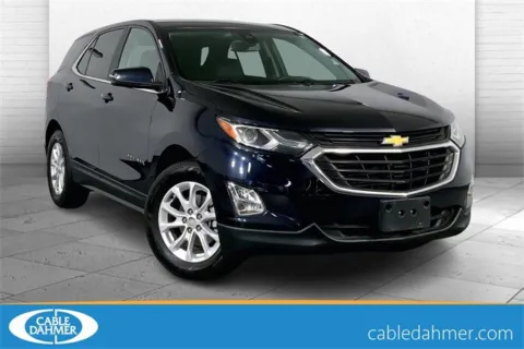Blue 2021 Chevrolet Equinox LT for sale in Kansas City, MO