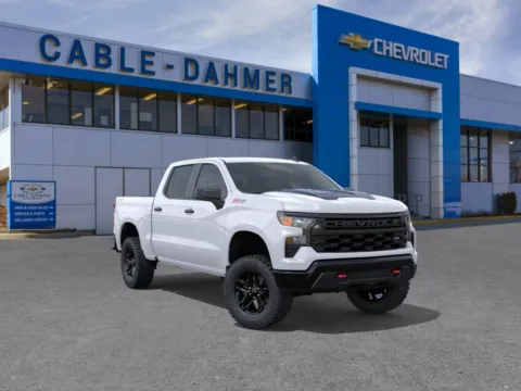 White 2026 Chevrolet Silverado 1500 Custom Trail Boss for sale in Kansas City, MO