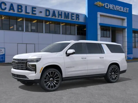 Photos of 2025 Chevrolet Suburban High Country for sale in Kansas City, MO at Cable Dahmer Chevrolet of Kansas City