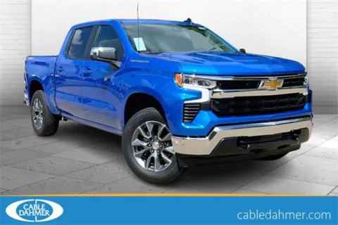 Blue 2025 Chevrolet Silverado 1500 LT for sale in Kansas City, MO
