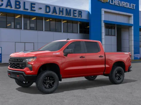 Photos of 2026 Chevrolet Silverado 1500 Custom Trail Boss for sale in Kansas City, MO at Cable Dahmer Chevrolet of Kansas City