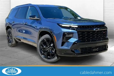 Blue 2026 Chevrolet Traverse RS for sale in Kansas City, MO