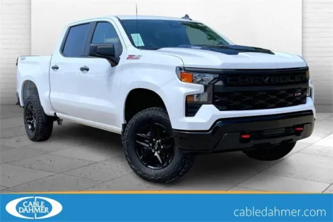 White 2026 Chevrolet Silverado 1500 Custom Trail Boss for sale in Kansas City, MO