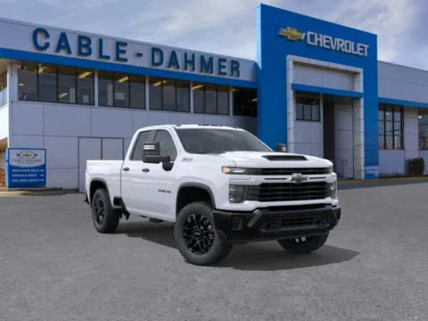 White 2026 Chevrolet Silverado 2500 HD Custom for sale in Kansas City, MO