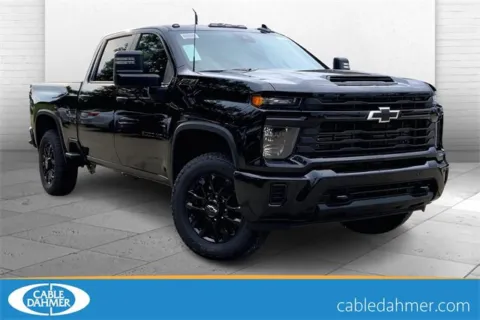 Black 2025 Chevrolet Silverado 2500 HD Custom for sale in Kansas City, MO