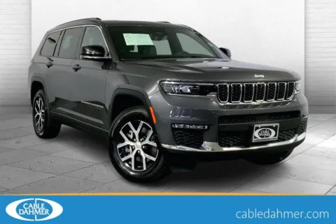 Gray 2024 Jeep Grand Cherokee L Limited for sale in Kansas City, MO