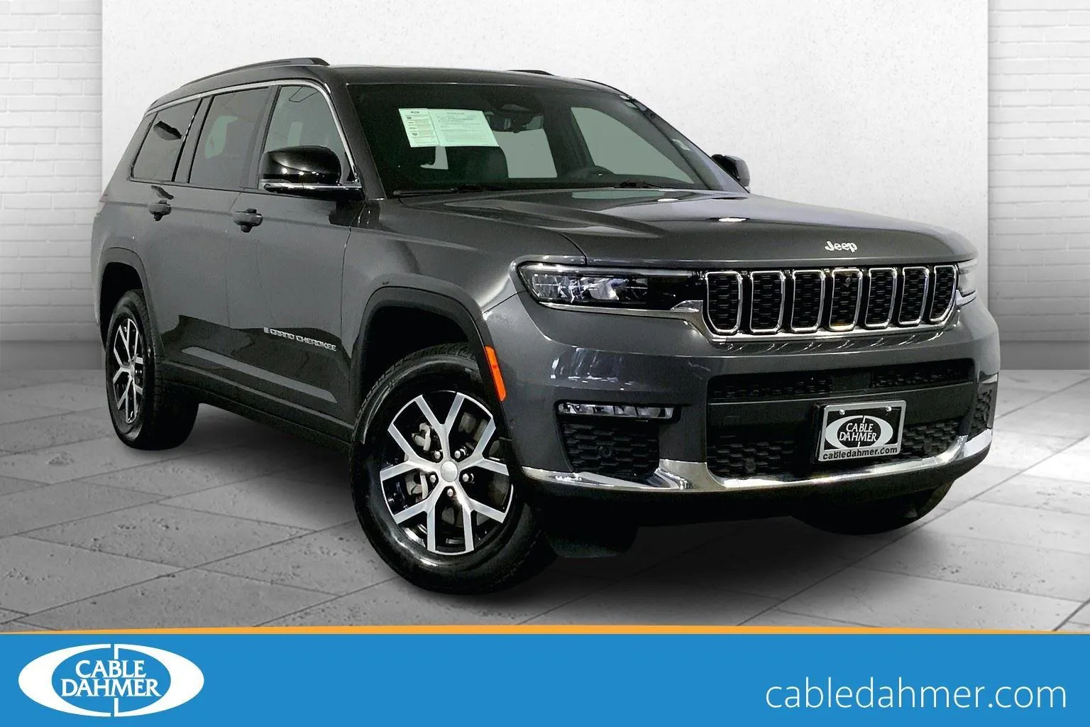 Gray 2024 Jeep Grand Cherokee L Limited for sale in Kansas City, MO