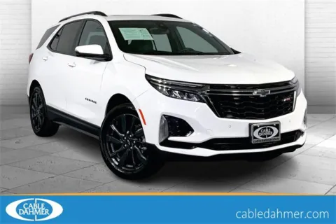White 2022 Chevrolet Equinox RS for sale in Kansas City, MO