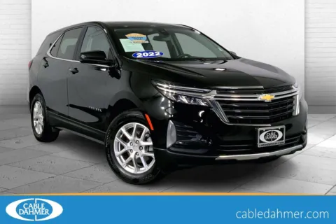 Black 2022 Chevrolet Equinox LT for sale in Kansas City, MO
