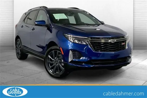 Blue 2023 Chevrolet Equinox RS for sale in Kansas City, MO