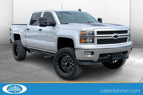 Silver 2015 Chevrolet Silverado 1500 LT for sale in Kansas City, MO
