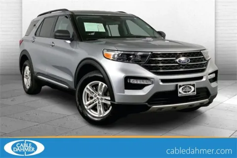 Silver 2023 Ford Explorer XLT for sale in Kansas City, MO