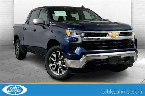 Blue 2022 Chevrolet Silverado 1500 LT (2FL) for sale in Kansas City, MO
