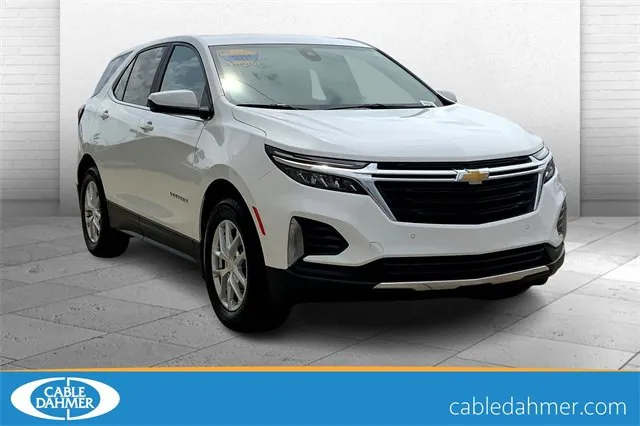White 2023 Chevrolet Equinox LT for sale in Kansas City, MO