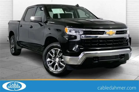 Black 2022 Chevrolet Silverado 1500 LT (2FL) for sale in Kansas City, MO
